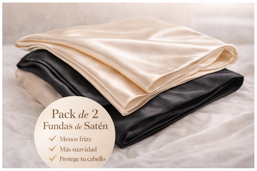 Pack de 2 fundas Satén Anti-Frizz (50x75cm)